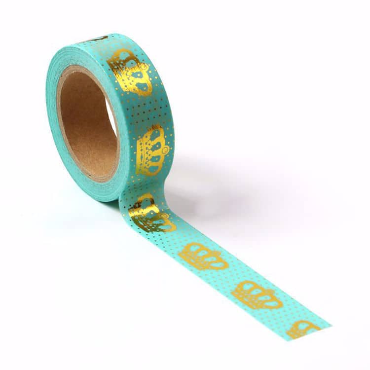 Washiteippi • Crown Gold Foil Blue