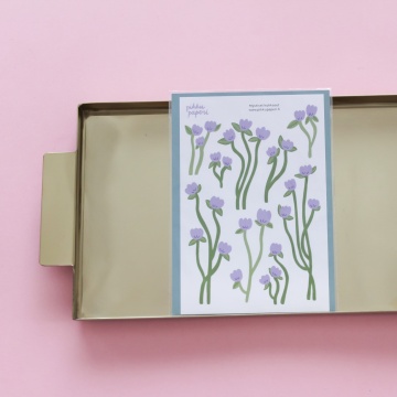 Pikku paperi – tarra-arkki, Mystiset kukkaset