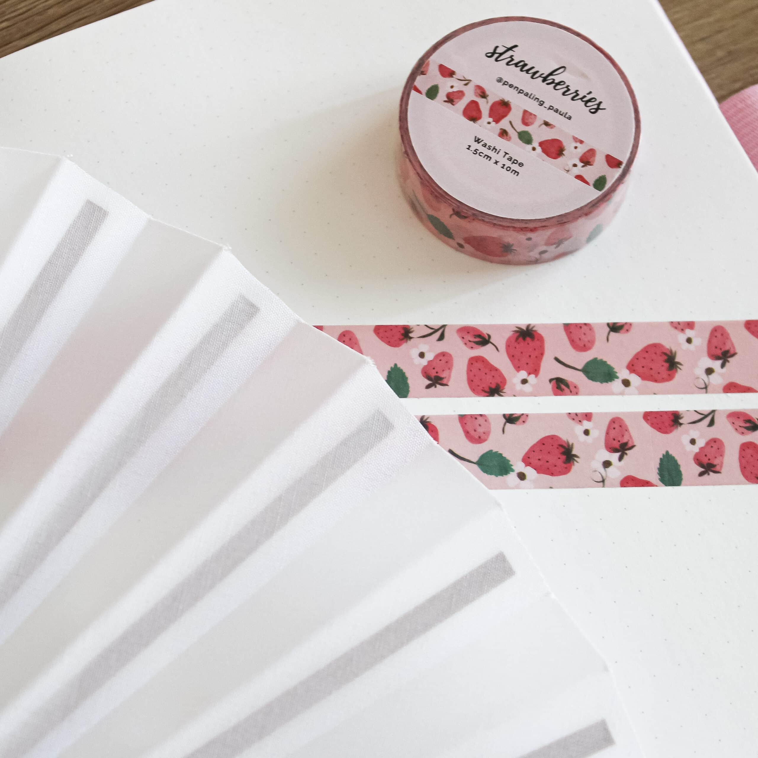 Penpaling Paula • Washiteippi • Strawberries