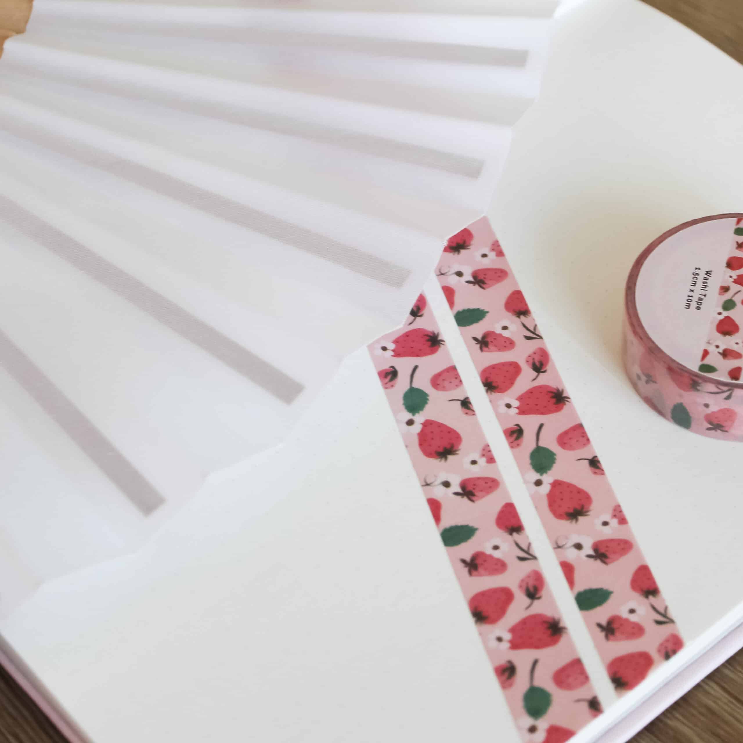 Penpaling Paula • Washiteippi • Strawberries - Image 2