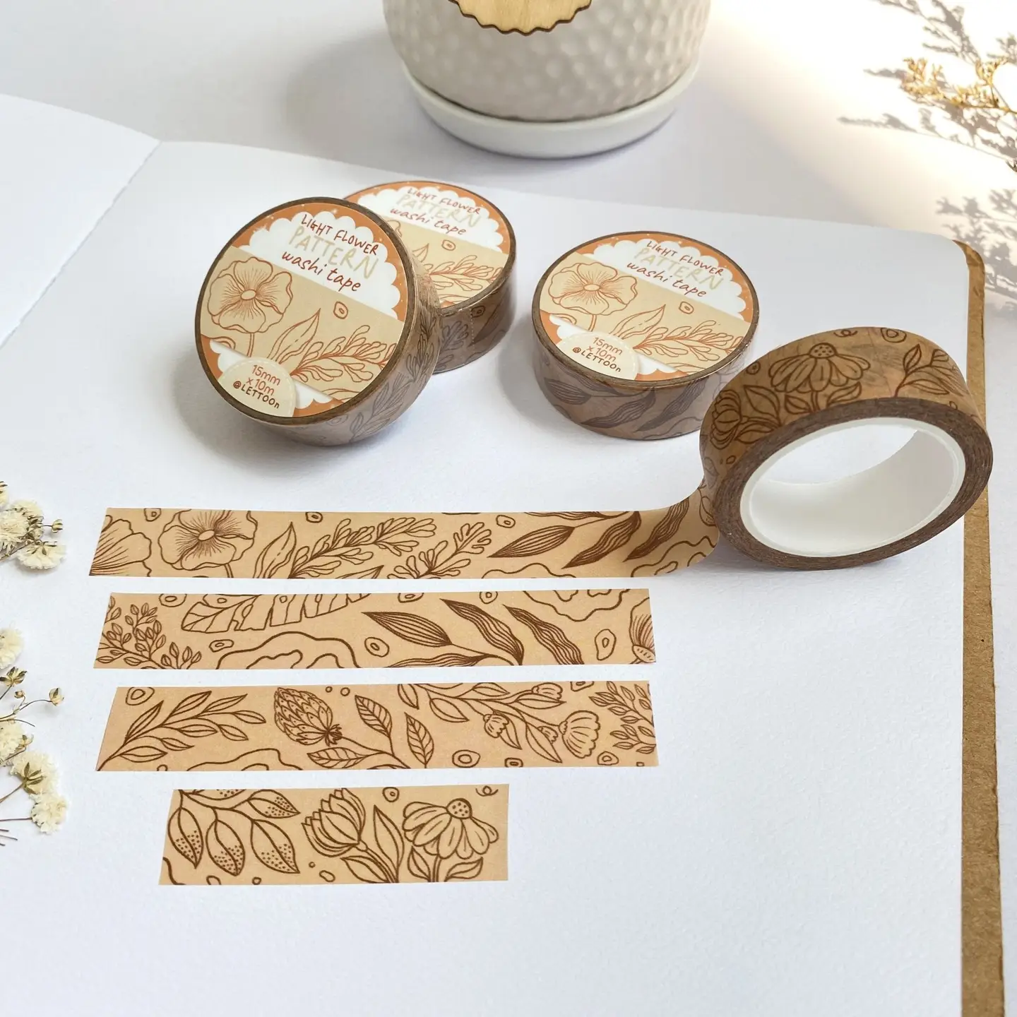 Light Flower Pattern - Image 2