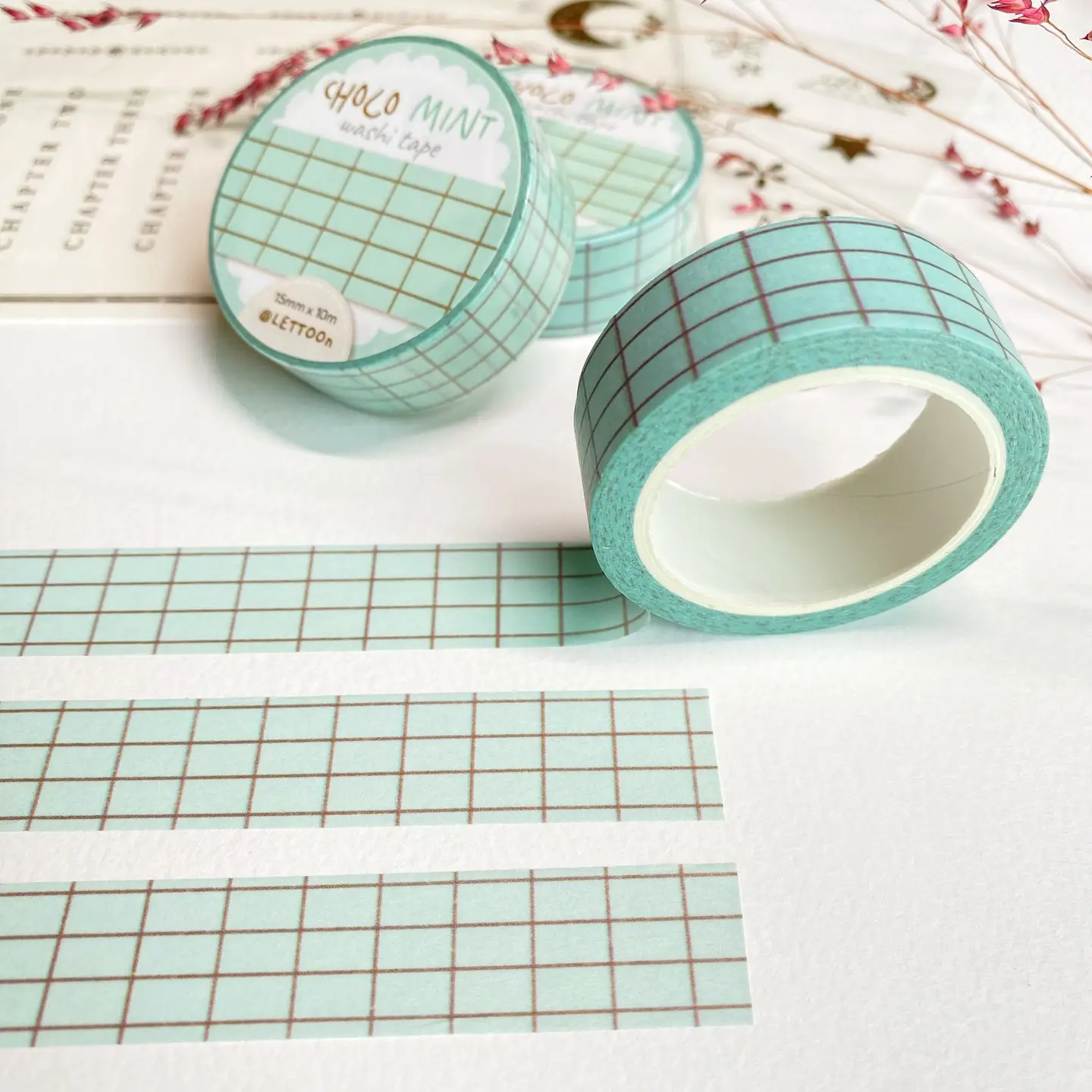 Lettoon Washiteippi Choco Mint - Image 4