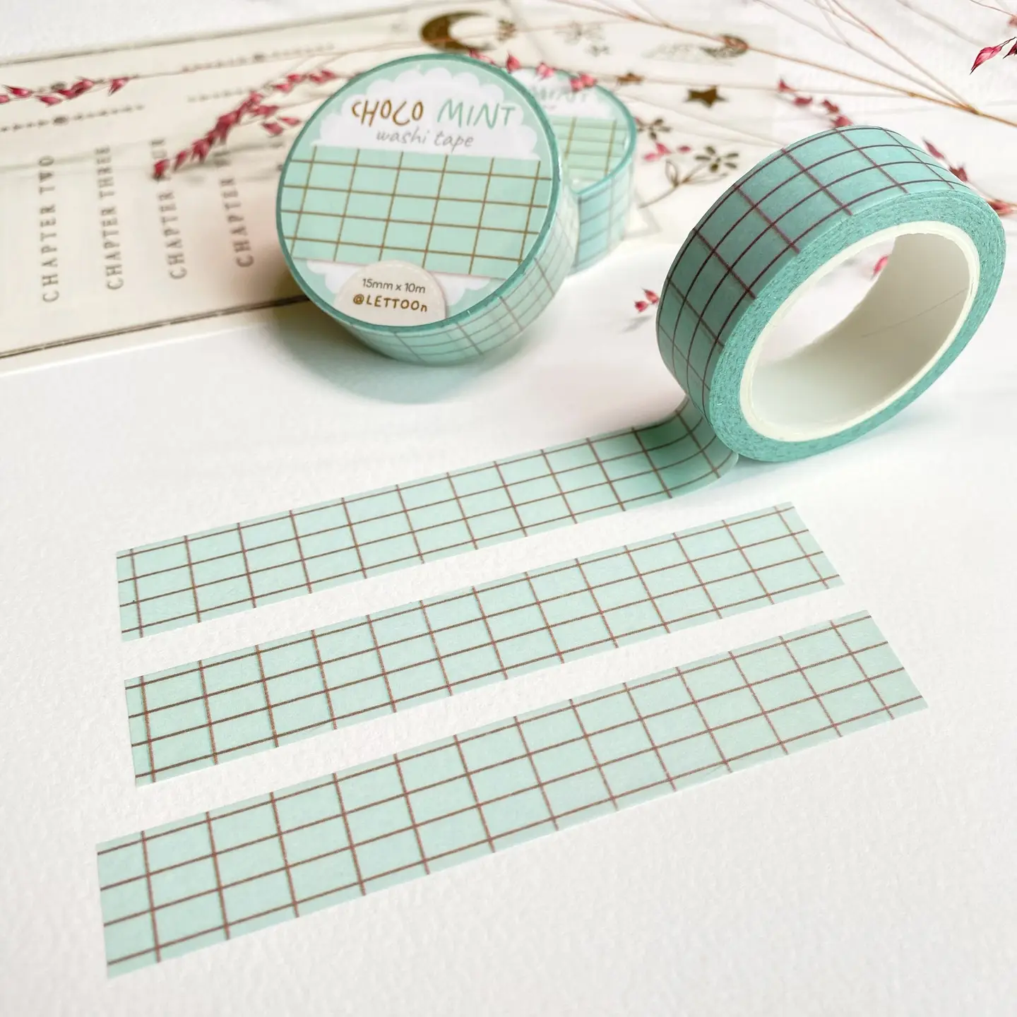 Lettoon Washiteippi Choco Mint - Image 5