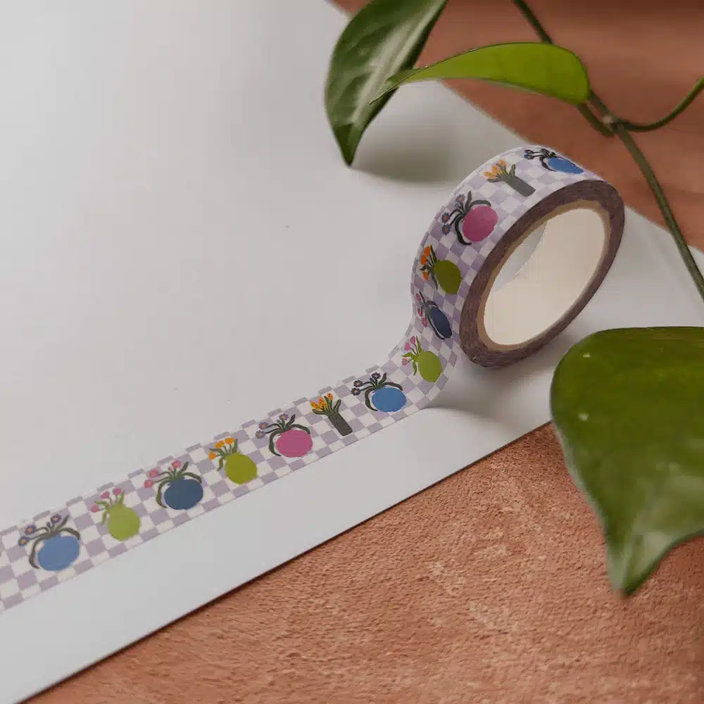 Pikku paperi • Washiteippi Flowers For Myself Washiteippi