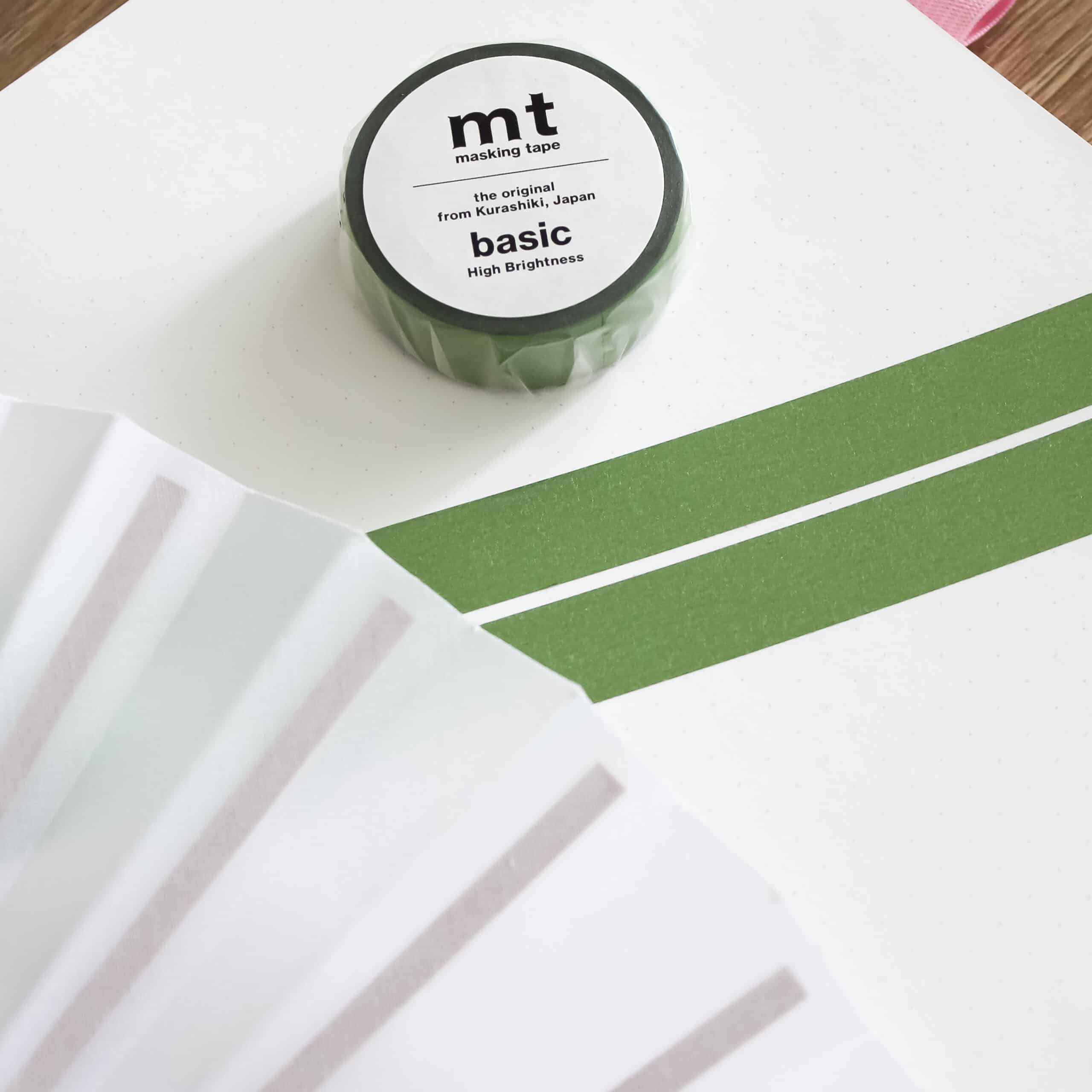 mt masking tape • Washiteippi • Yellow Green - Image 2