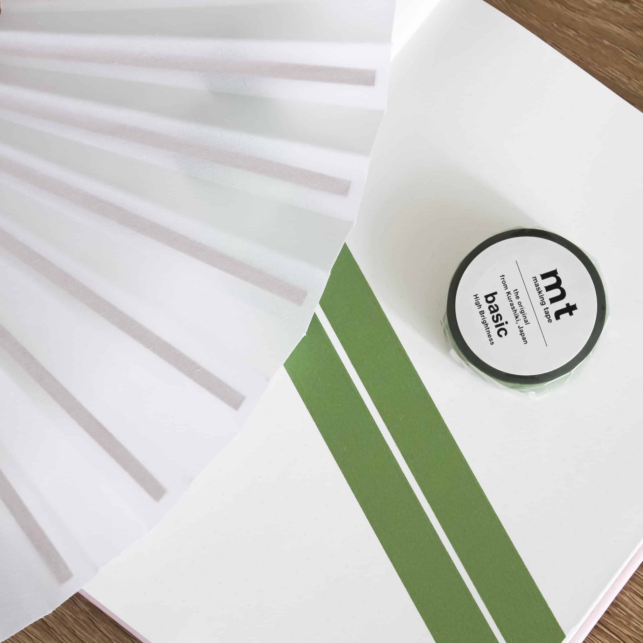 mt masking tape • Washiteippi • Yellow Green
