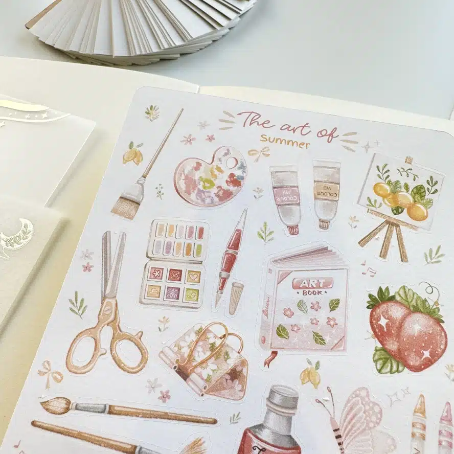 Lettoon • Tarra-arkki the Art of Summer