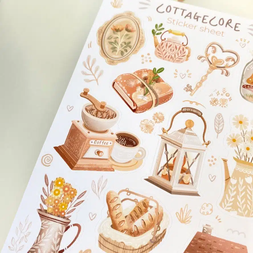 Lettoon • Tarra-arkki Cottagecore - Image 3