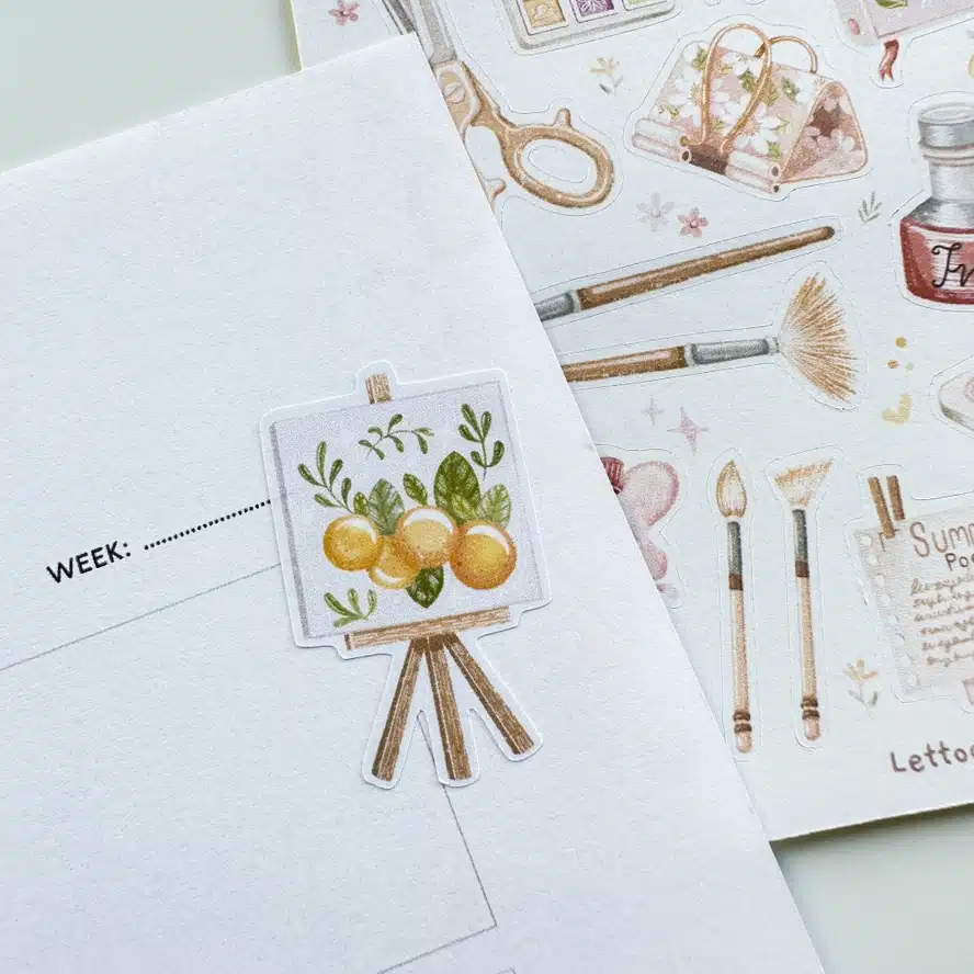 Lettoon • Tarra-arkki the Art of Summer - Image 3