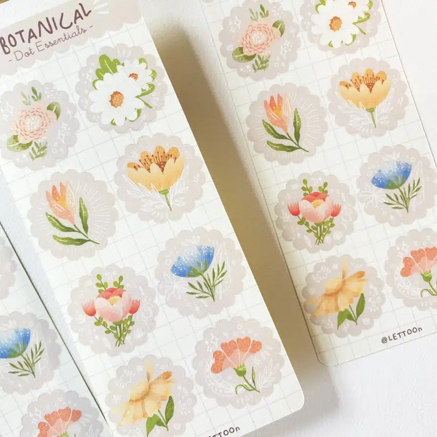 Lettoon • Tarra-arkki Botanical - Image 5