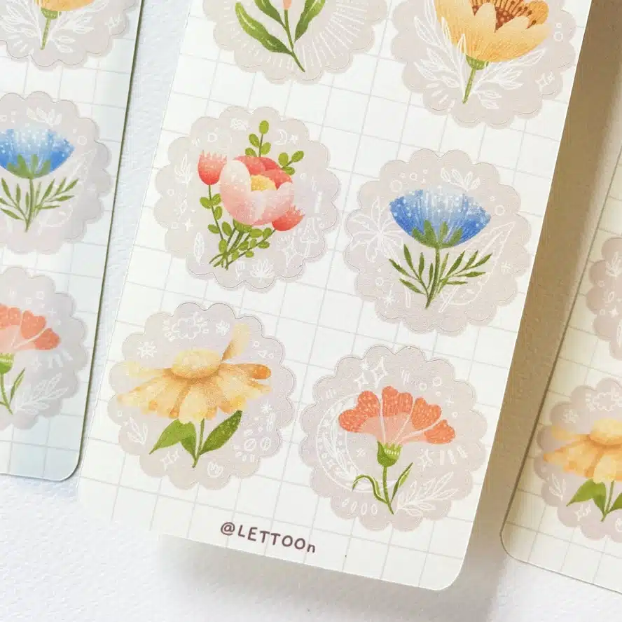 Lettoon • Tarra-arkki Botanical - Image 6