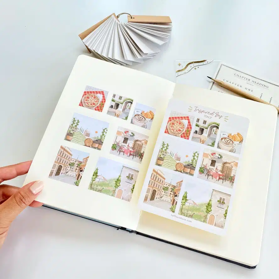 Lettoon • Tarra-arkki Inspired By Italy - Image 9