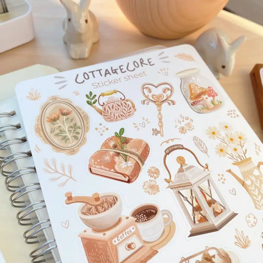 Lettoon • Tarra-arkki Cottagecore - Image 11