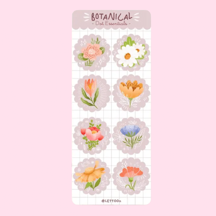 Lettoon • Tarra-arkki • Botanical