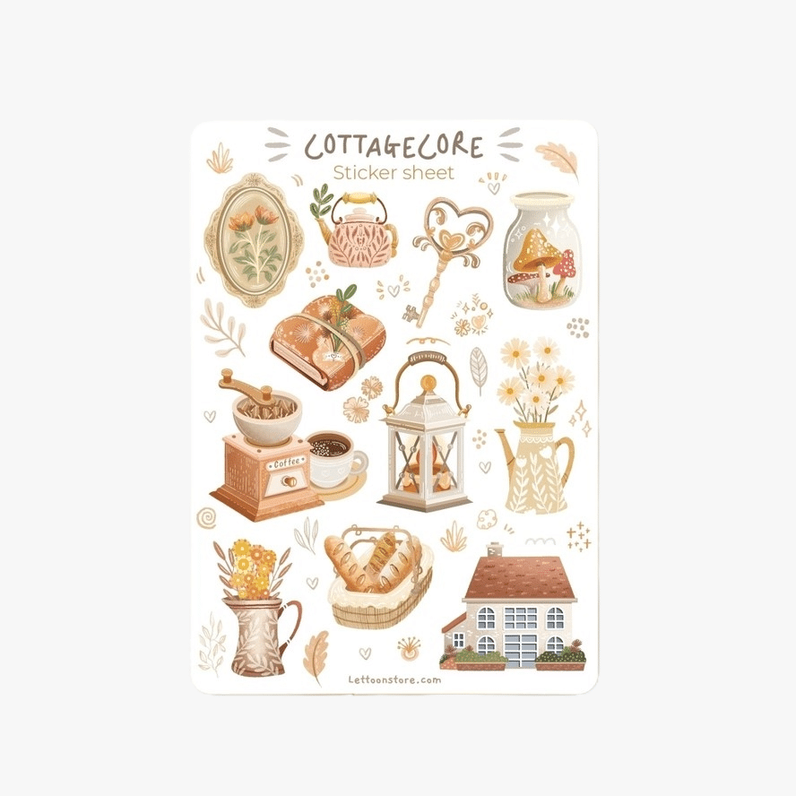 Lettoon • Tarra-arkki Cottagecore - Image 2