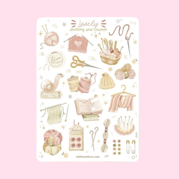 Lettoon • Tarra-arkki • Knitting & Crochet