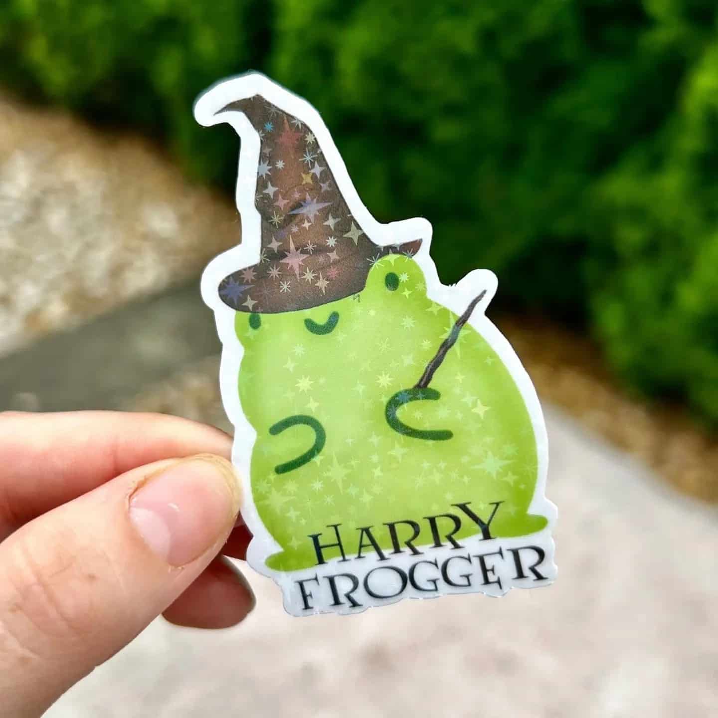 Awfullynerdy.co • Vinyylitarra Harry Frogger