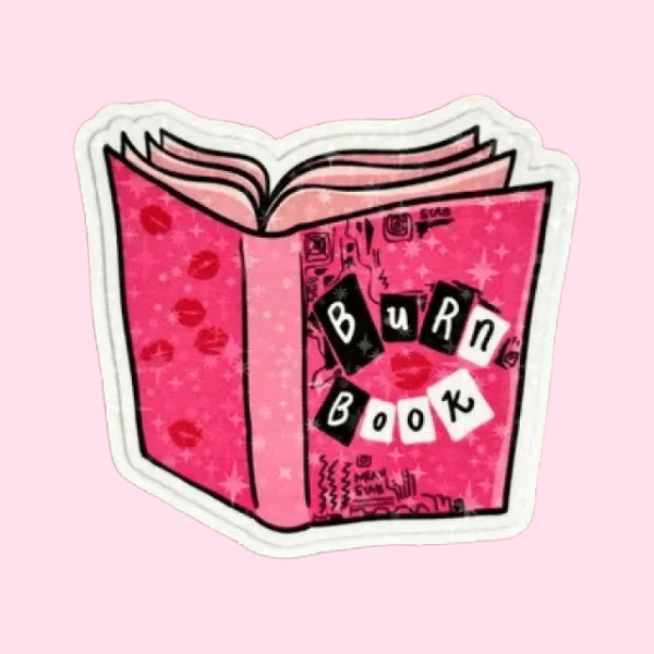 Awfullynerdy.co • Vinyylitarra • Burn Book