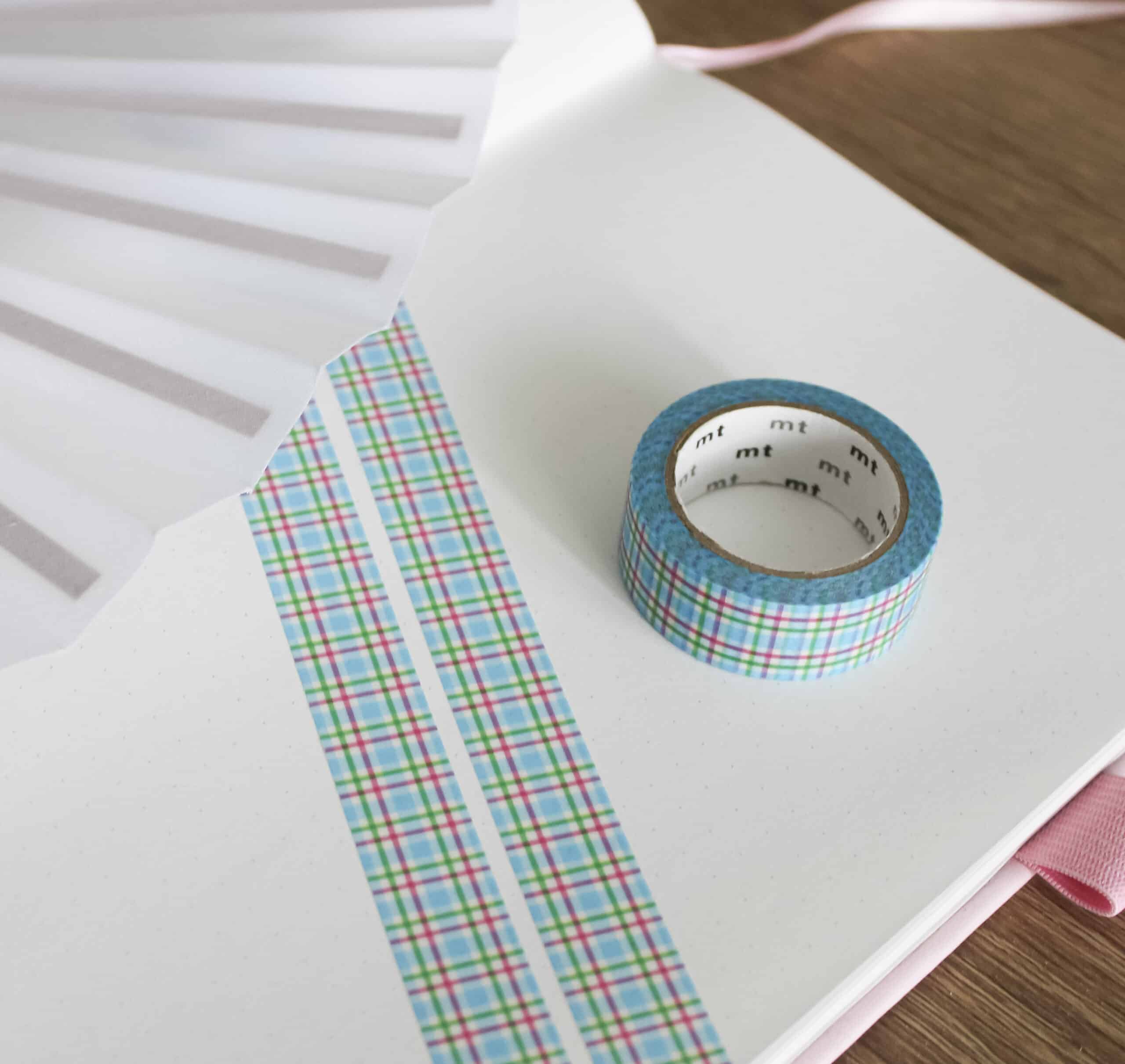 mt masking tape • Washiteippi • Colorful Checkered Blue