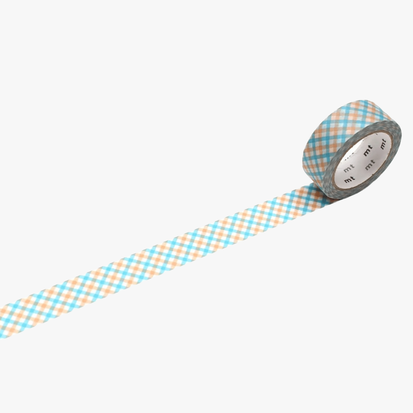 mt masking tape • Washiteippi • Overlap Checkered Orange