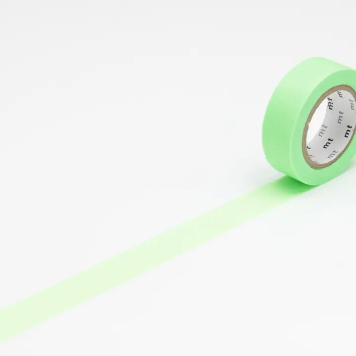 mt masking tape • Washiteippi • Shocking Green