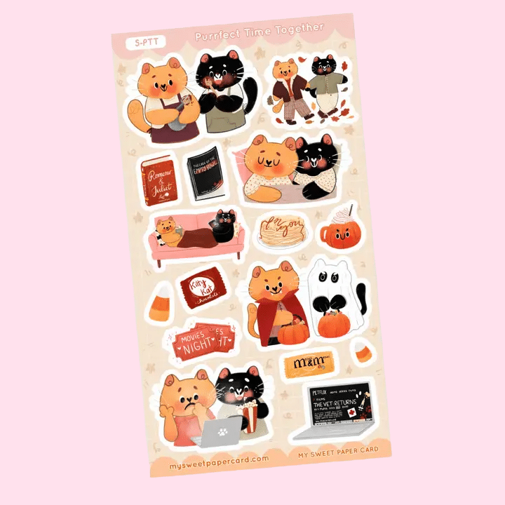 My Sweet Paper Card • Tarra-arkki • Purr-Fect Life Together